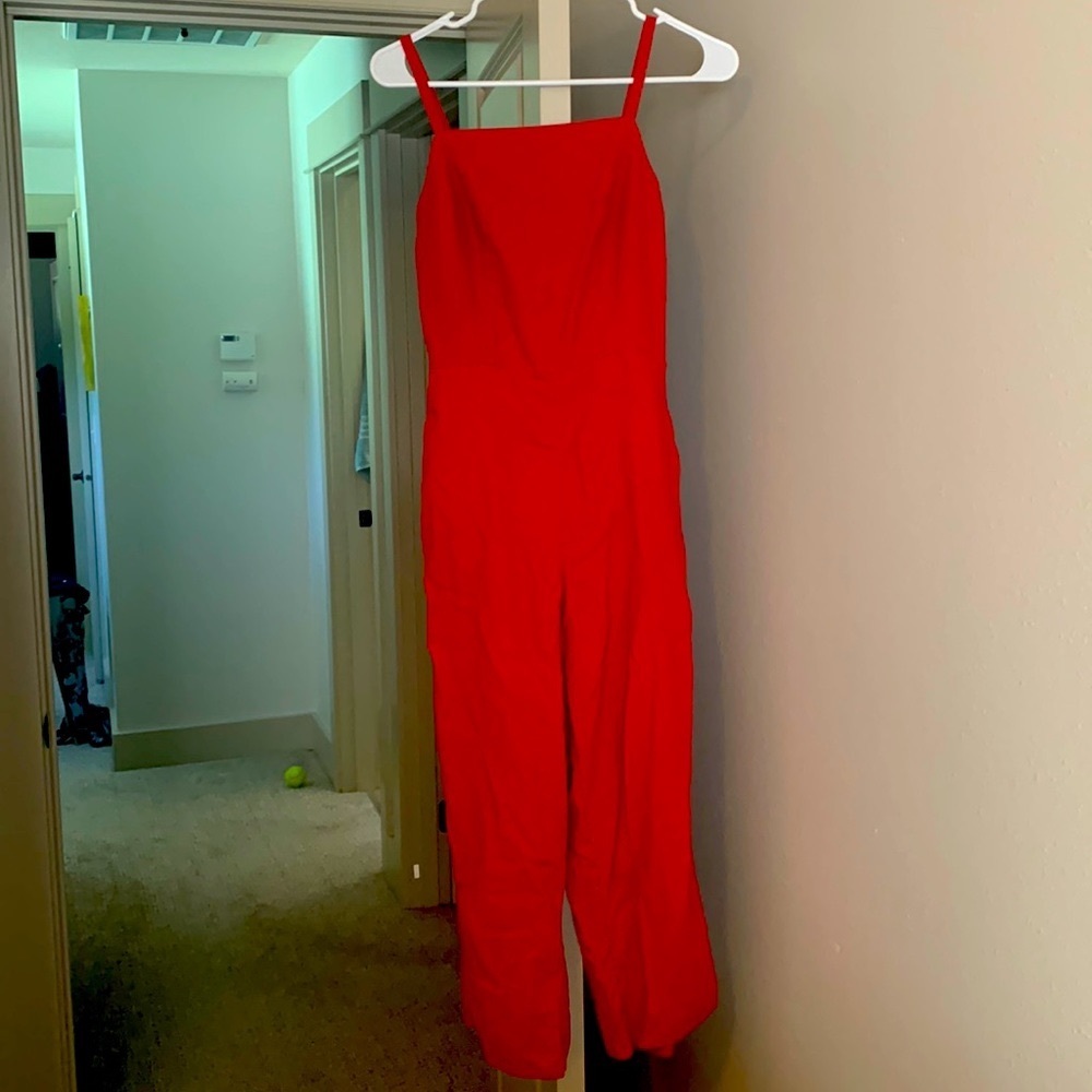 Old Navy x-small red jumper.  EUC.